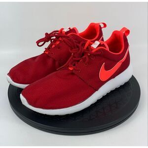 Nike Roshe Run Gym Red Athletic Running Shoes 599728-602 Women’s Size 8.5 (7Y)